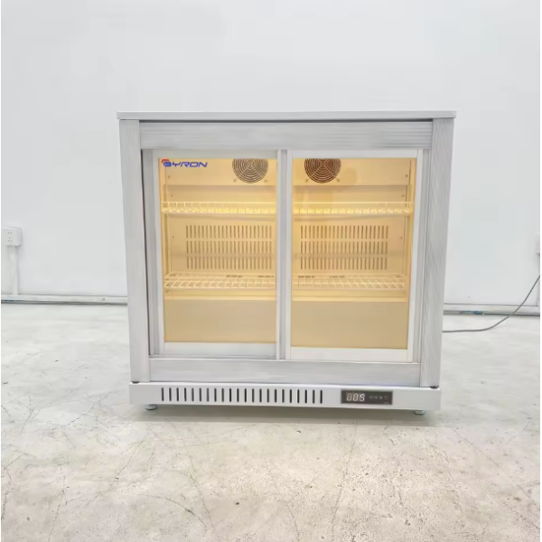 Customization Beverage Cooler Refrigerator Glass Door Beverage Cooler