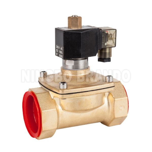 2 inch Stainless Steel Normally Open Solenoid Valve 220V 12V 24V