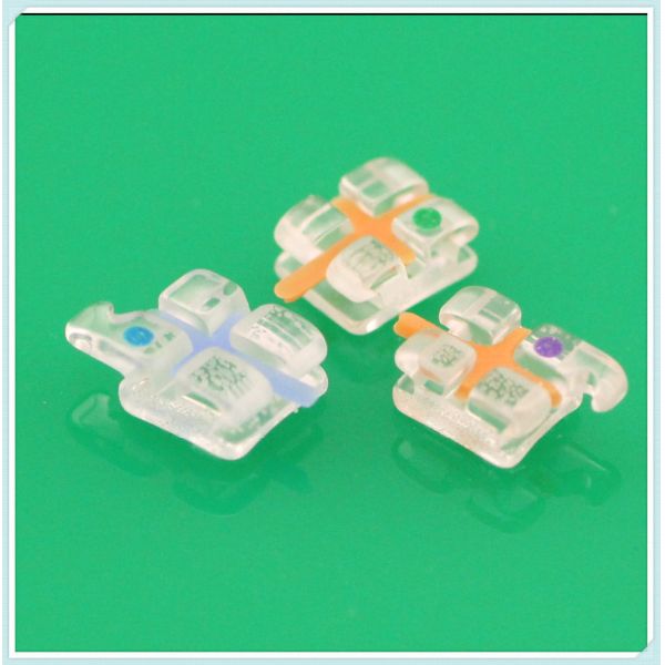 Ninguno Estándar de seguridad de acero inoxidable médico ALS DENTAL Ortodoncia MIM Mesh Bracket Roth