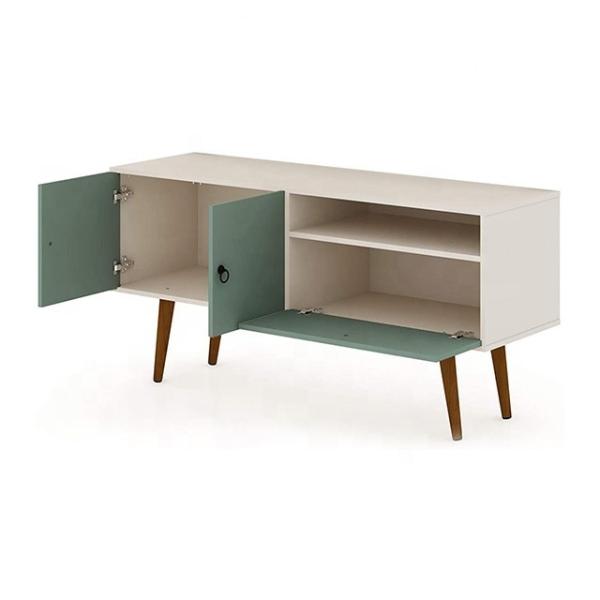 Simple Vintage Custom TV Cabinet Wooden Console TV Stand Entertainment Center Media