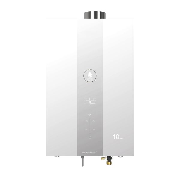 Balanced Flue Gas Water Heater Twin-Pipe System Uses Outdoor Air Zero Indoor
