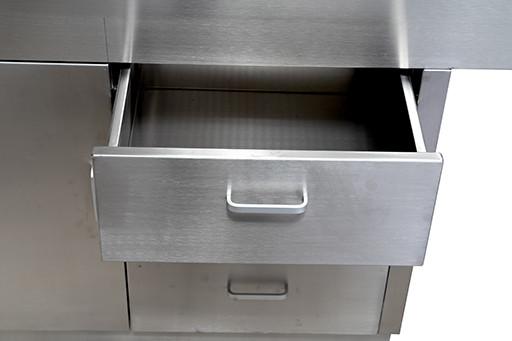 Stainless steel pet vet examination disposal table dog cat treatment grooming table