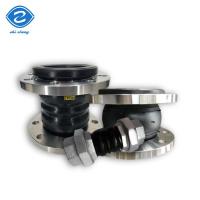 ANSI Carbon Steel Single Sphere Flanged Flexible Rubber Compensator Expansion Joint Epdm Nbr Connector Flexible Bellow Compensator Expansion Joint
