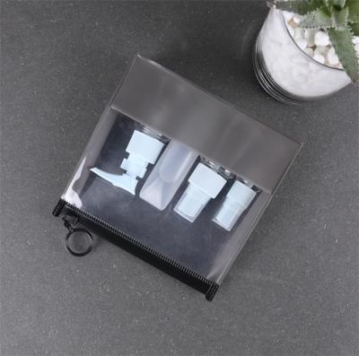 Non Leakage PVC Cosmetic Bag , Clear Plastic Cosmetic Travel Bags