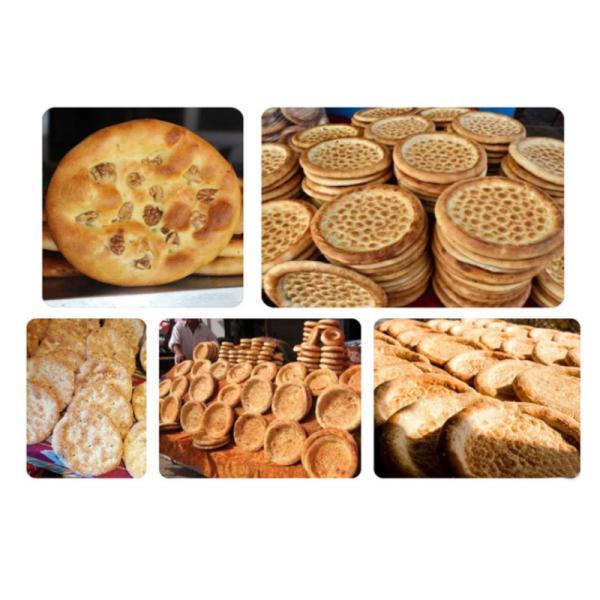 Full stainless steel Table Top press dough machine Stainless steel baking bread dough roller machine