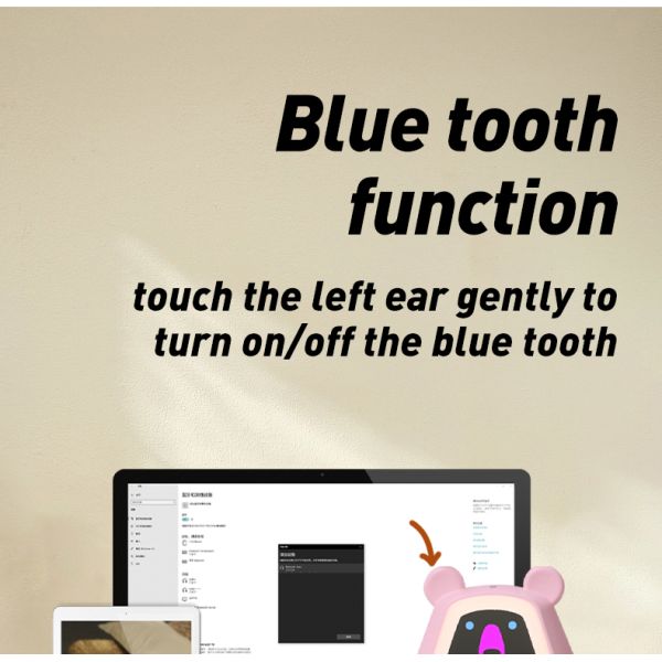 Relógio de alarme ativado por voz para o trem de sono infantil