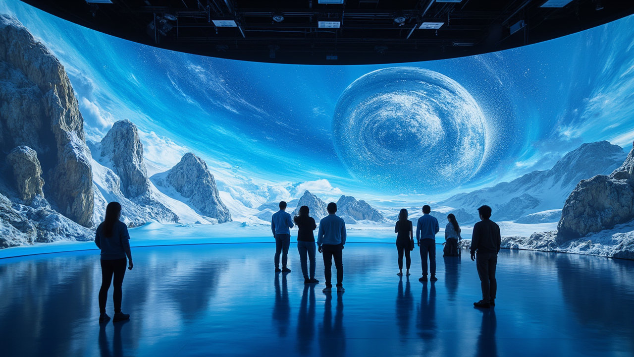 P2.6 Virtual LED Display For XR Stages & Broadcast Studios