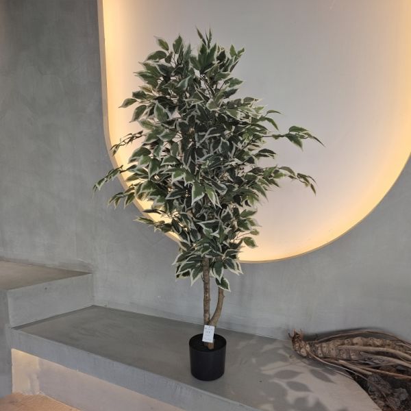 Гипоаллергенные пластиковые поддельные растения устойчивые к насекомым 120 см