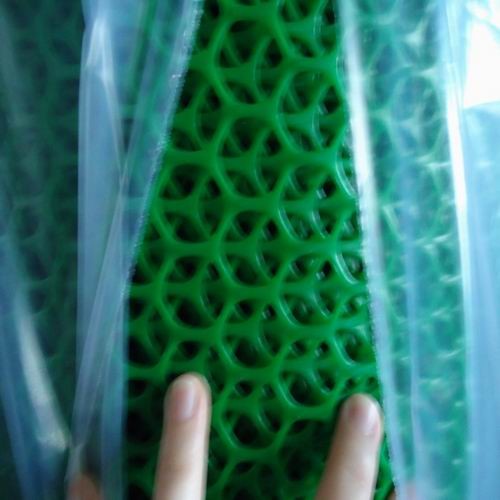 1.8cm hole 6mm Hdpe Plastic Mesh In Oil Chemical Industry