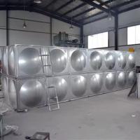 50000 litres réservoir d'eau 304 réservoir d'eau en acier inoxydable réservoir de stockage d'eau de type sectionnel
