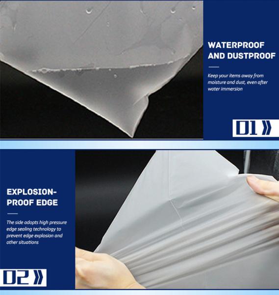 CTCX Zipper Bags and Polymailer 600D Polyester Daily Zipper Bags Ziplock Bag for Package