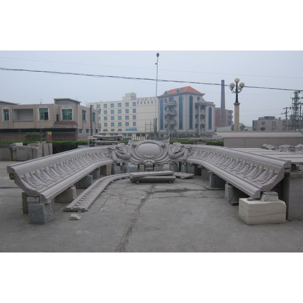 Imperial Pink G687 Peach Red  Paving Stone Granite slabs tiles