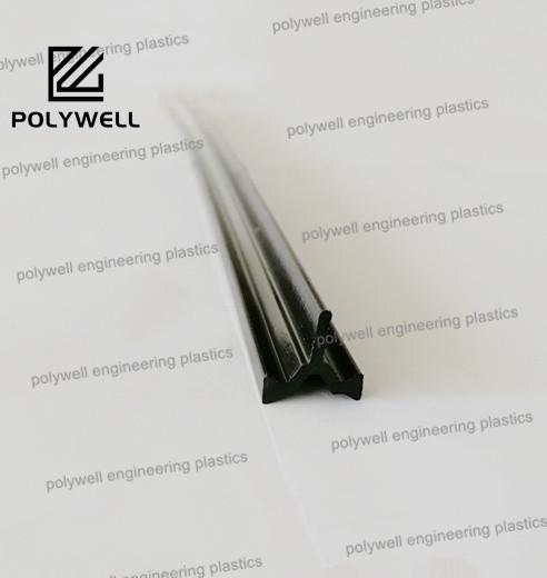 Produção de tiras térmicas com PA66 GF25 Grânulos de perfil de nylon inserido na janela de alumínio