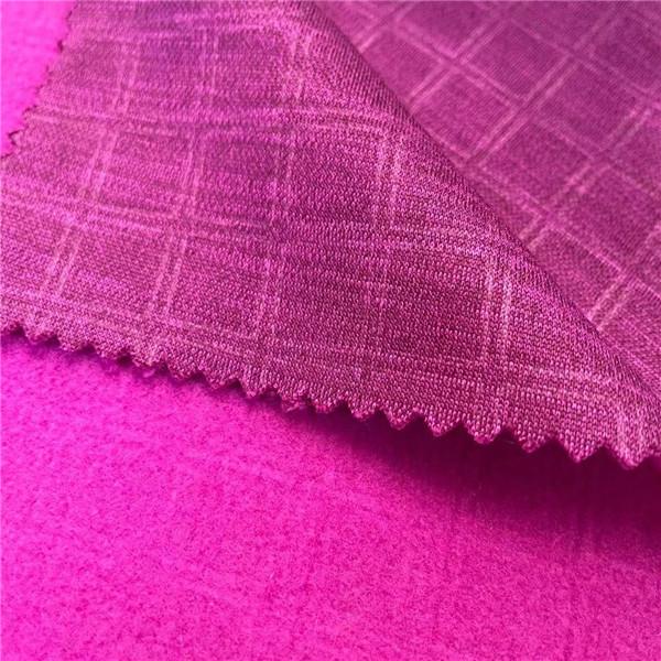Le débardeur cationique de Ripstop du polyester 100 a collé le tissu pour l'eau de la veste 100D 300gsm 150cm protégeant du vent