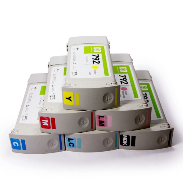 Betcolor Latex Cartridge Compatible 792 H P Designjet L26500/L28500 Printers-Re-Manufactured Full 775ML Latest Chip 100%