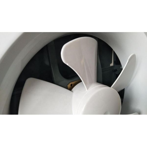 Small Electric Plastic Bathroom Exhaust Fan 6 Inch 8 Inch Simple Design