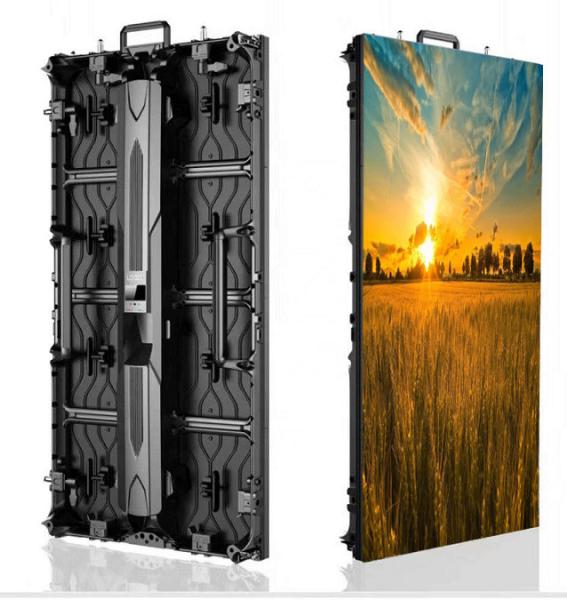 ultra-thin&easy disassembly 500x1000 die casting aluminum Indoor P2.6 hd rental led display screen video wall