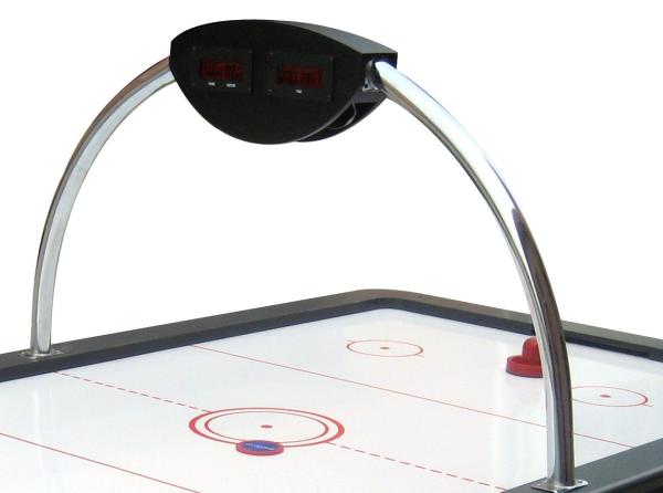 Indoor high quality 7FT air hockey table overhaed electronical scoring