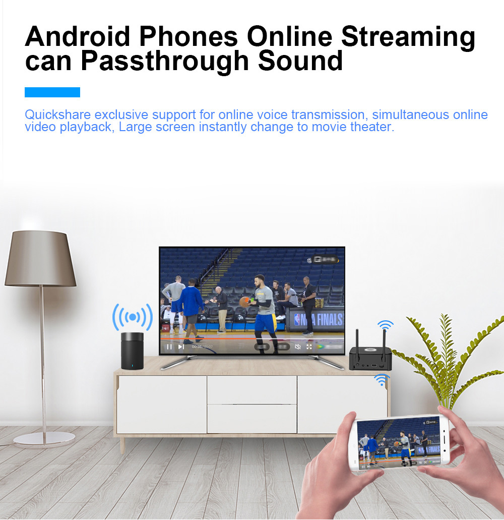Беспроводная трансляция Miracast Chromecast TX RX Prensetaion для беспроводного дисплея