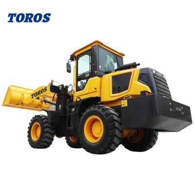 Máquina de 3 toneladas posta diesel do carregador de rodas do CE com componentes principais