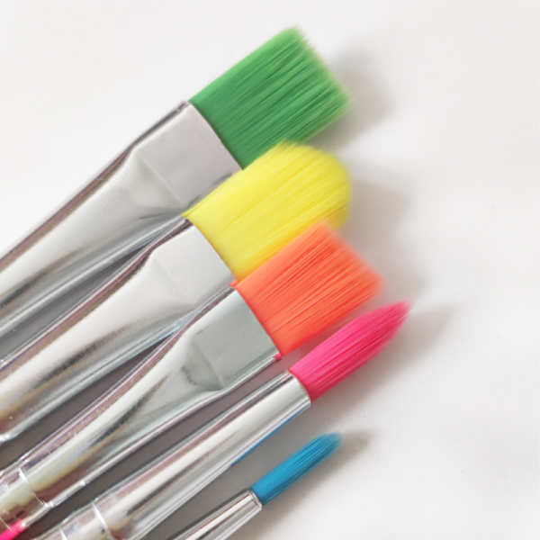 Hot selling OEM multicolored 5pcs wholesale watercolor brush pen set for kids drawing