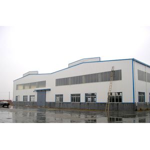 Galvanized Prefab Steel Frame Buildings Construction High Strength