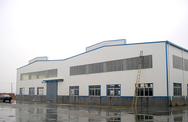 Galvanized Prefab Steel Frame Buildings Construction High Strength