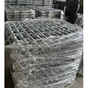 Durable 2.75mm Thick Q355 48.3mm Hot Dipped Galvanized Ringlock Scaffolding