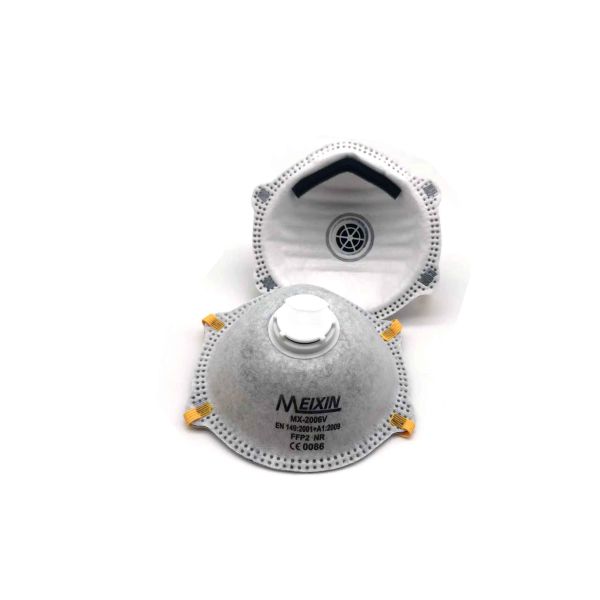 CE Approved Cool Breathing Mask , FFP2 Carbon Dust Mask With Valve