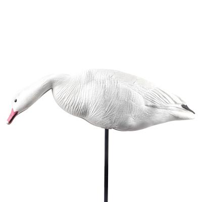Soft Foam Goose Decoys / Folding Snow Goose Decoys For Hunting Or Garden Decoration