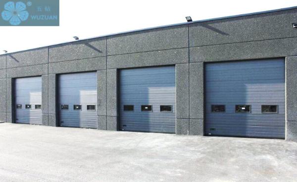 porta secional industrial do painel 50mm de 440mm para a sala fria