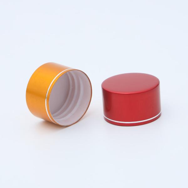 Custom Red Green Cosmetic Plastic Bottles Caps 22mm Screw Caps Cover Closure ODM