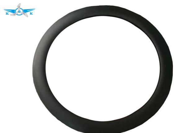 700C 25mm Width Carbon Fiber Wheelchair 255 Degree Clincher Rims Tubeless Compatible