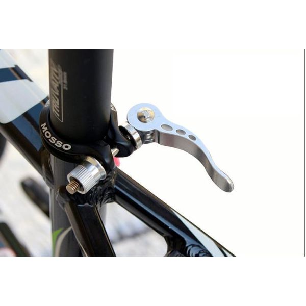 Outdoor Bicycle Quick Release Aluminium Alloy Bike Seat Post Clamp Skewer Bolt Mountain Bike Road Bike Seat Tube Clamp