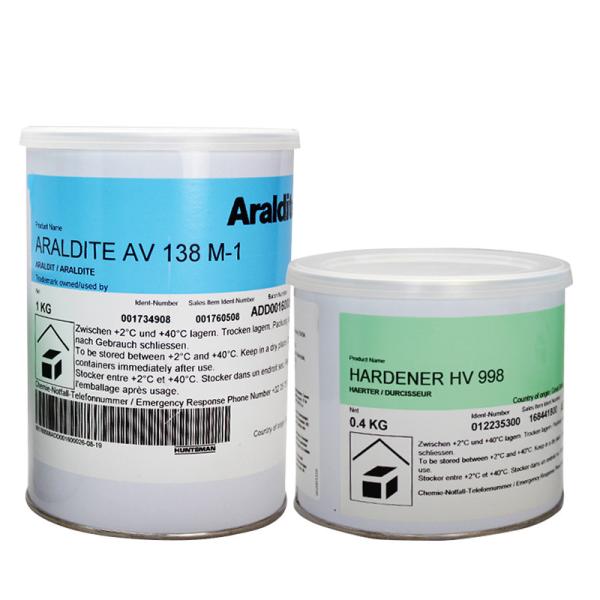 High Temp Bonding Huntsman Araldite Epoxy Adhesive AV38M HV998 For Metal Ceramic