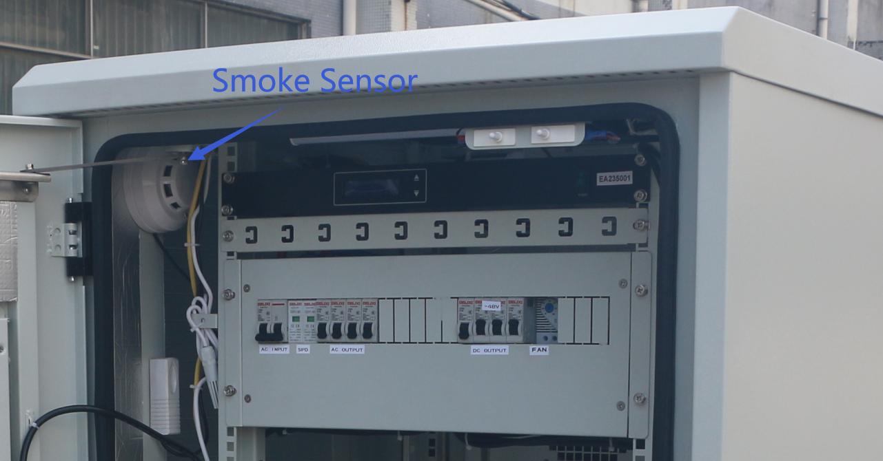 Индикатор дыма DC35V 16mA для шкафа телекоммуникаций Ourdoor