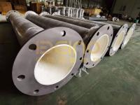 Tubos de cerâmica resistentes ao desgaste Certificado ISO em usinas de energia