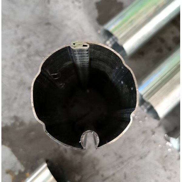 70mm 78mm Awning Tube Roll Forming Machine with 0.6mm-1.2mm Thickness Galvanized Steel