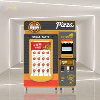 Vendeuse de pizzas à écran tactile de 55 pouces avec une puissance maximale de 6800 W et une capacité de 60 pizzas