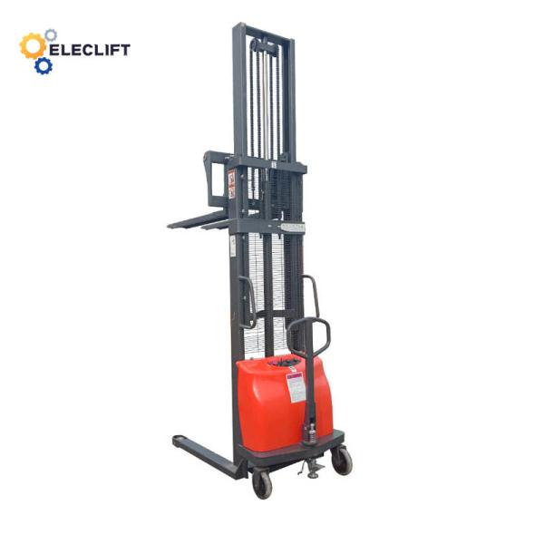 Fork Width 550mm Semi Electric Pallet Stacker OEM ODM