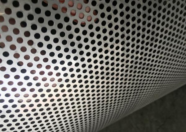 SGS 1m Length Stainless Steel Perforated Sheet For Filter Mesh