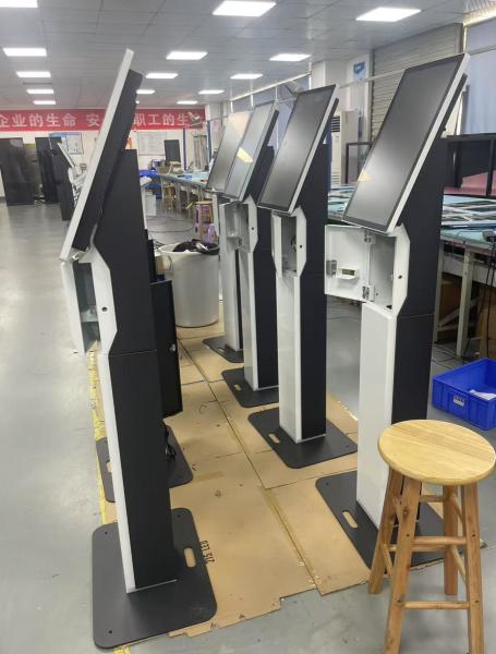 21.5 LCD Self-Service Kiosk with 1080p Touchscreen and Thermal Printer