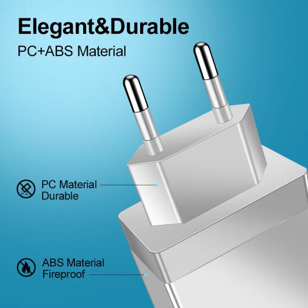Huawei Xiaomi Iphone PCT CE 5V3.1A 56g Universal USB Charger