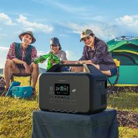 1000 estação Lifepo4 da fonte da bateria de Mini Portable 220v do watt