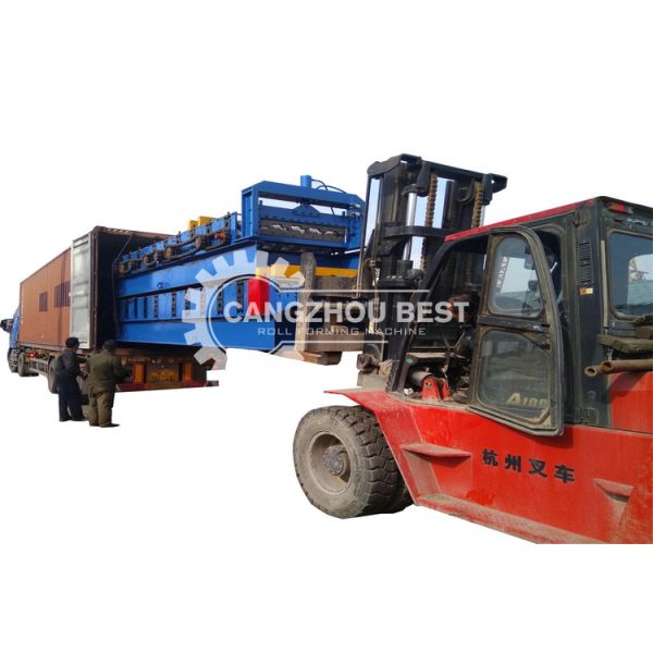 Русский стандартный крен палубы пола Х75 формируя профиль машины/металла формируя линию