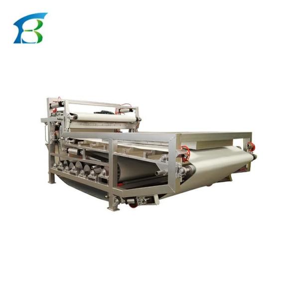 Sludge Dewatering Treatment Belt Filter Press with Stainless Steel/Carbon Steel Material