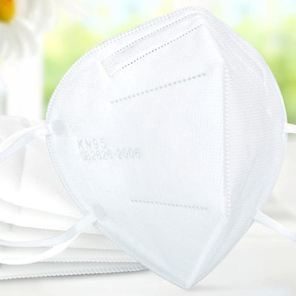 5 Layers FFP2 Face Mask , KN95 Anti Dust Civilian Protective Face Mask Foldable