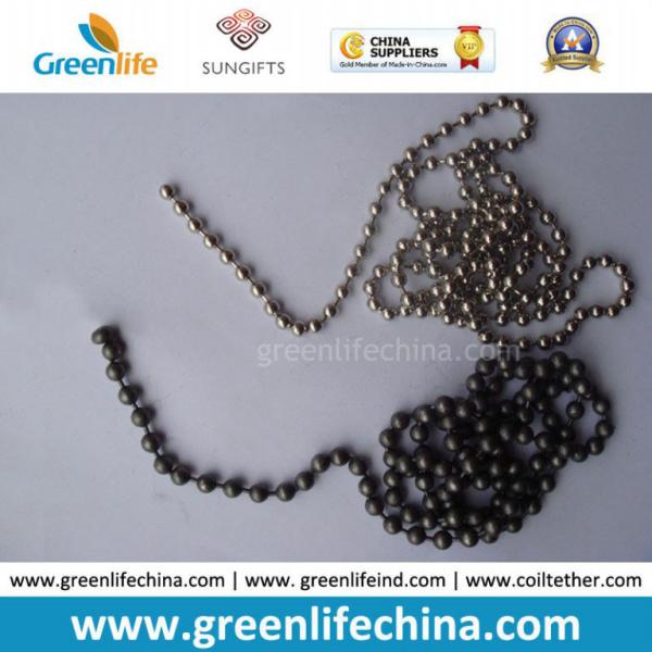 Nickle Free Plated Custom Size Black Chain Jewelry Necklaces