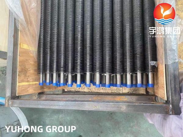 Welded Embedded G Sterling Fin Tube ASTM B163 Monel 400 Copper Nickel