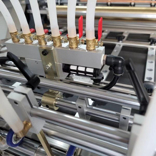 1-60pcs/Min Paper Box Gluing Machine Cover Box Gluer Machine